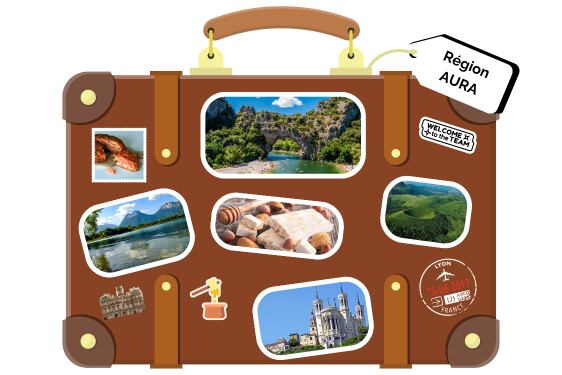 Découvrez notre Région Auvergne Rhône Alpes